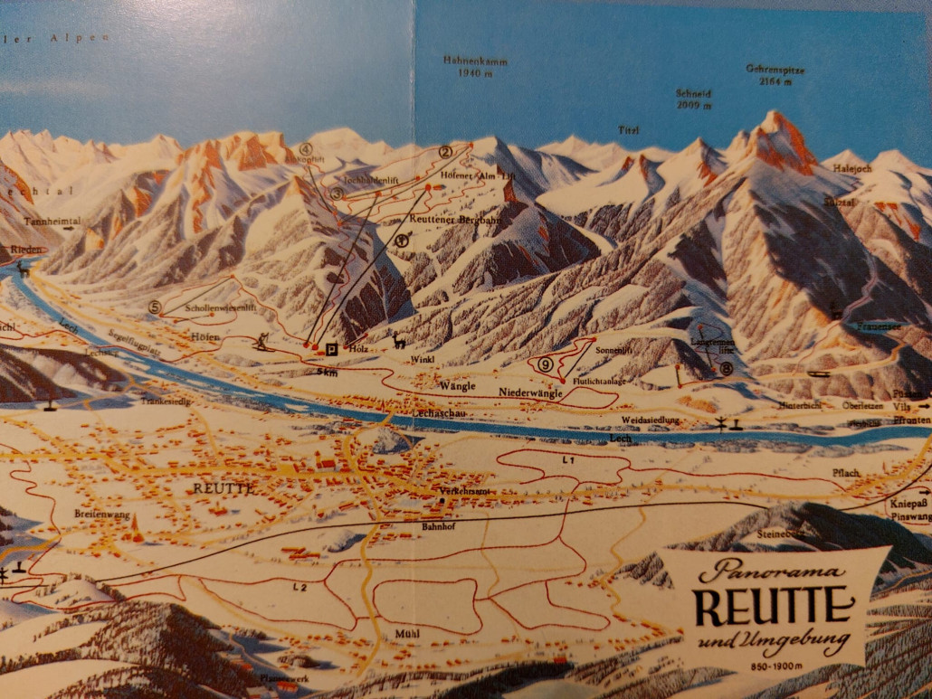 Ausschnitt aus der Panoramakarte