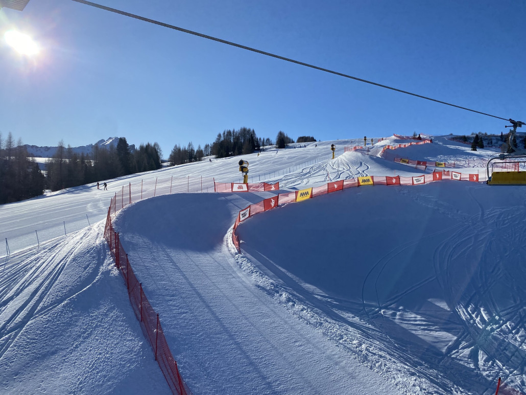 Im "Hauptgebiet" von Alta Badia