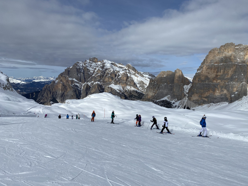 Armentarola-Abfahrt oben