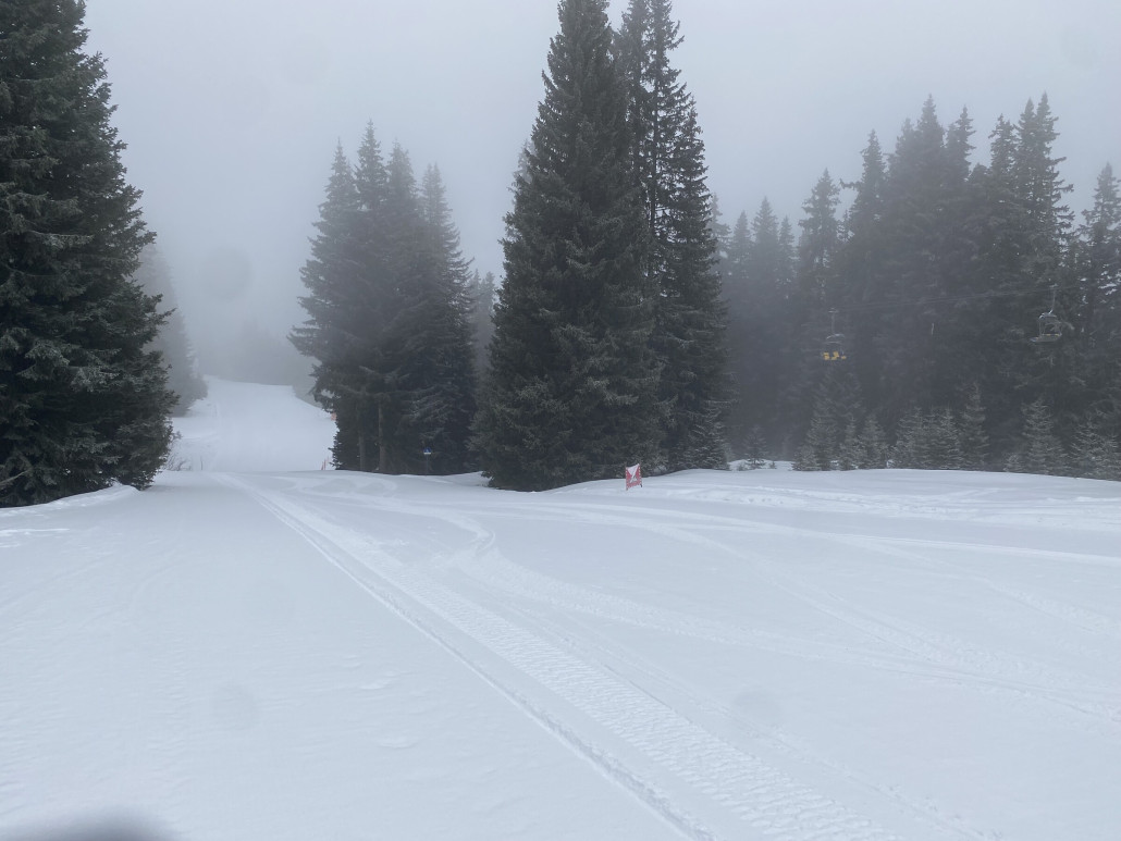 Braia Fraida im leichten Nebel