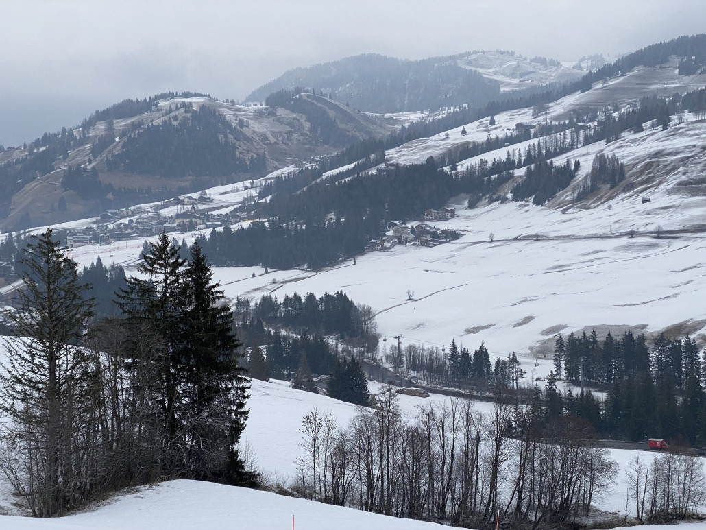 Blick in Richtung Heiligkreuz