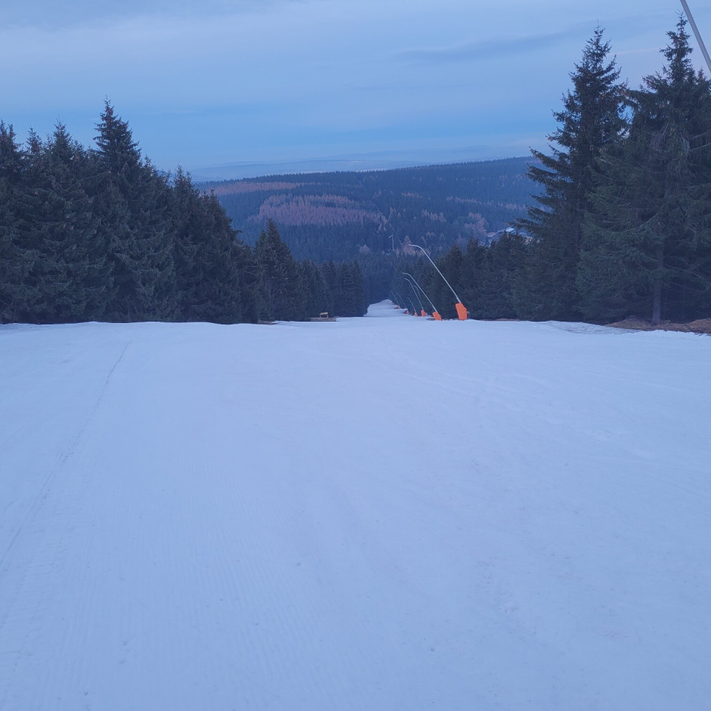 Mittlerer Pistenabschnitt