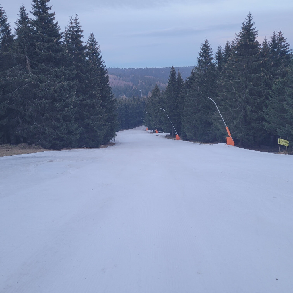 Unterer Pistenabschnitt