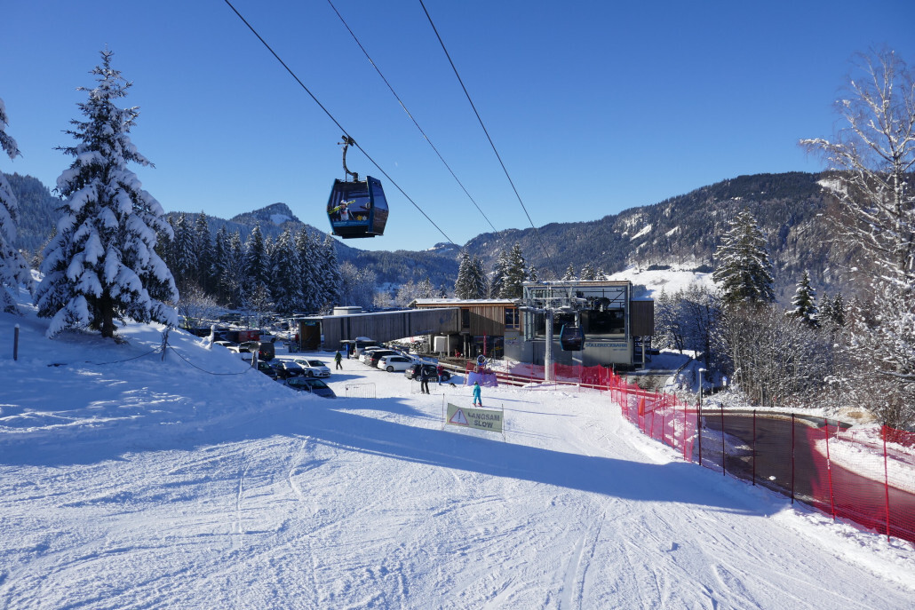 Söllereck Abfahrt Mittelstation - Parkplatz