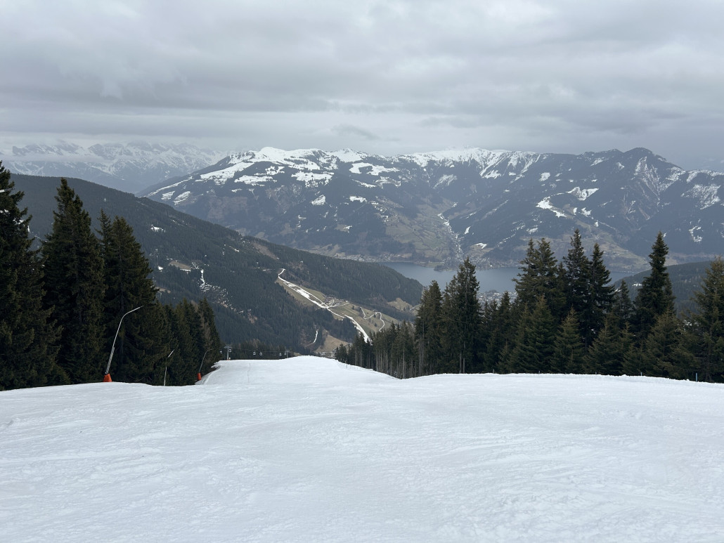 Trass gestern firnig/sulzig aber super zu fahren