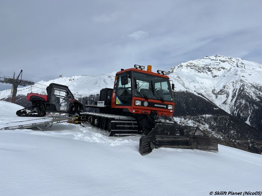 PB150D für die Talabfahrt