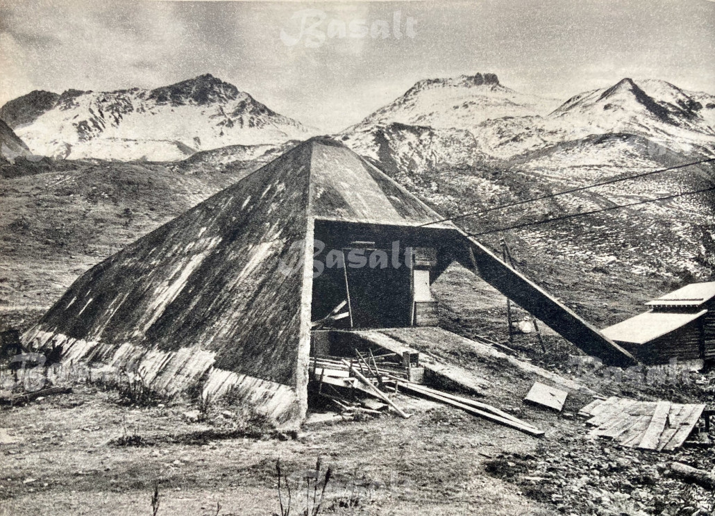 Talstation Fürklilift 1978: Dieser Bunker ist keine militärische Baute ;-)