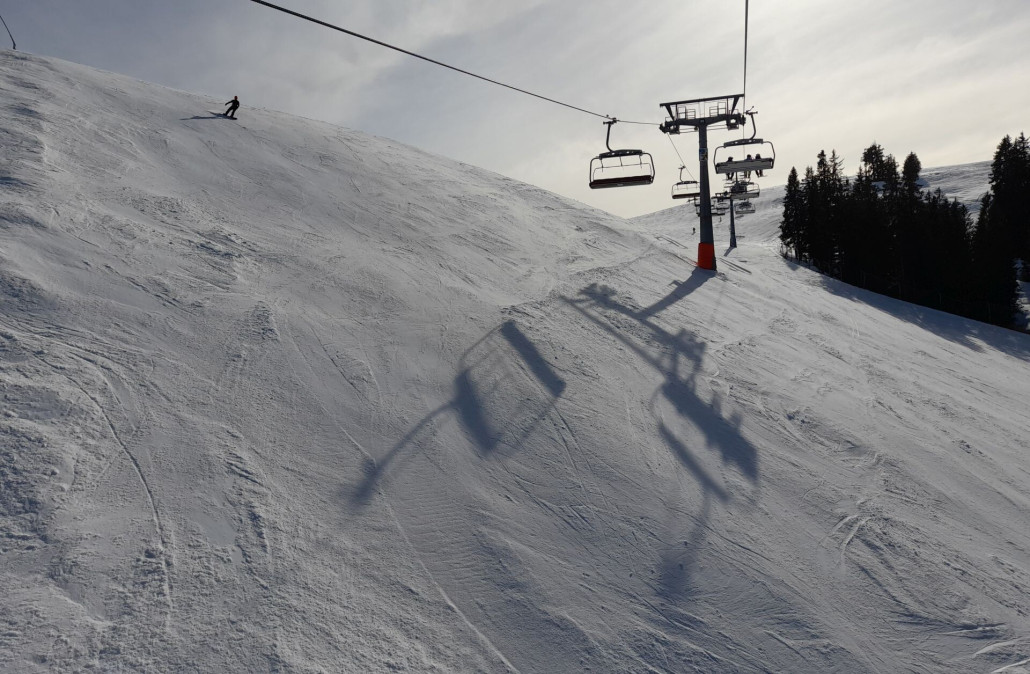 Tanzboden: kompakte Pisten