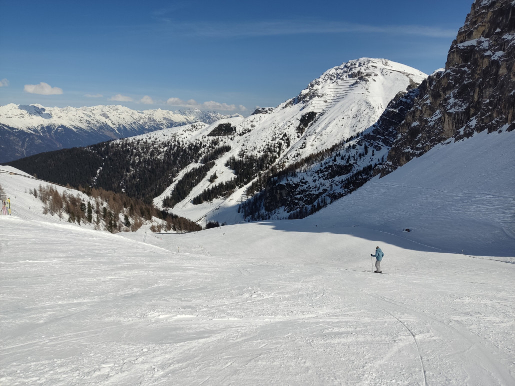 Damenabfahrt ist einfach super