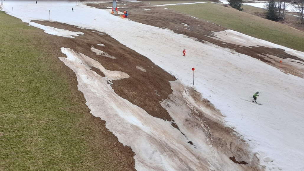 Die Engstelle oberhalb der Mittelstation