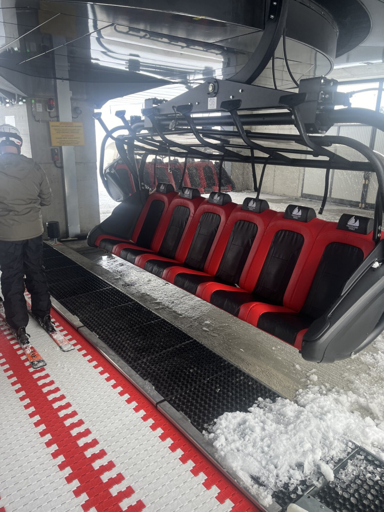 Sessel mit Einzelsitzen und Sitzheizung