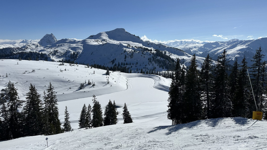 Verbindungspiste von KiWest zum Windauberg