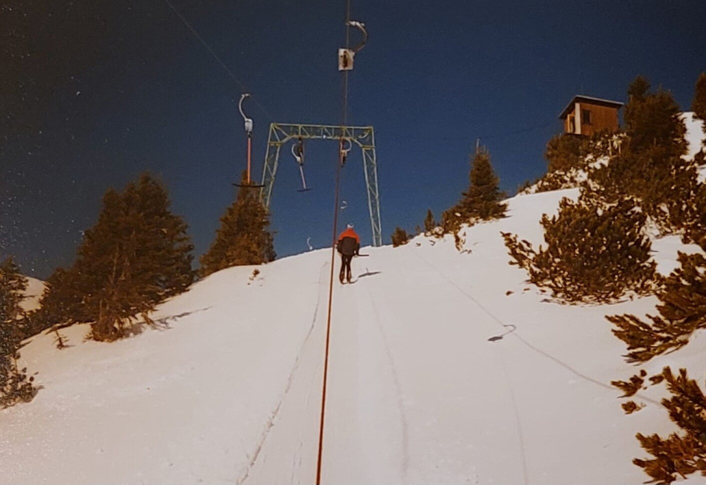 Stütze 9 mit Lifthäuschen