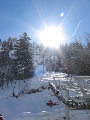 Mit der 4-SB Lombards (1985, GMM, 1,375 km, 566 Hm, 1600 p/h) geht es hinauf auf den Signal de l´Homme, 2176 m und nach Auris-en-Oisans
