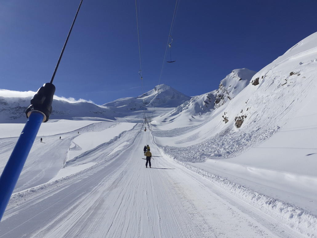 Panoramlift und 10a Feechatz-Piste (Freitag 8.3.)