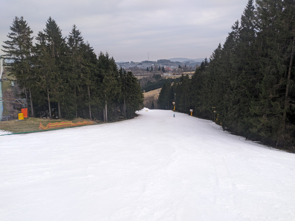 Quickjet Parallelhang am Nachmittag