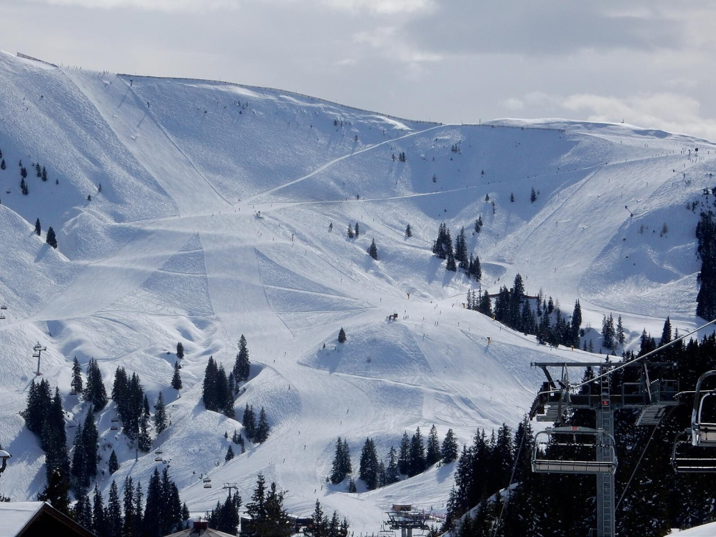 Streiteck 2024 von Piste 37 gezoomt