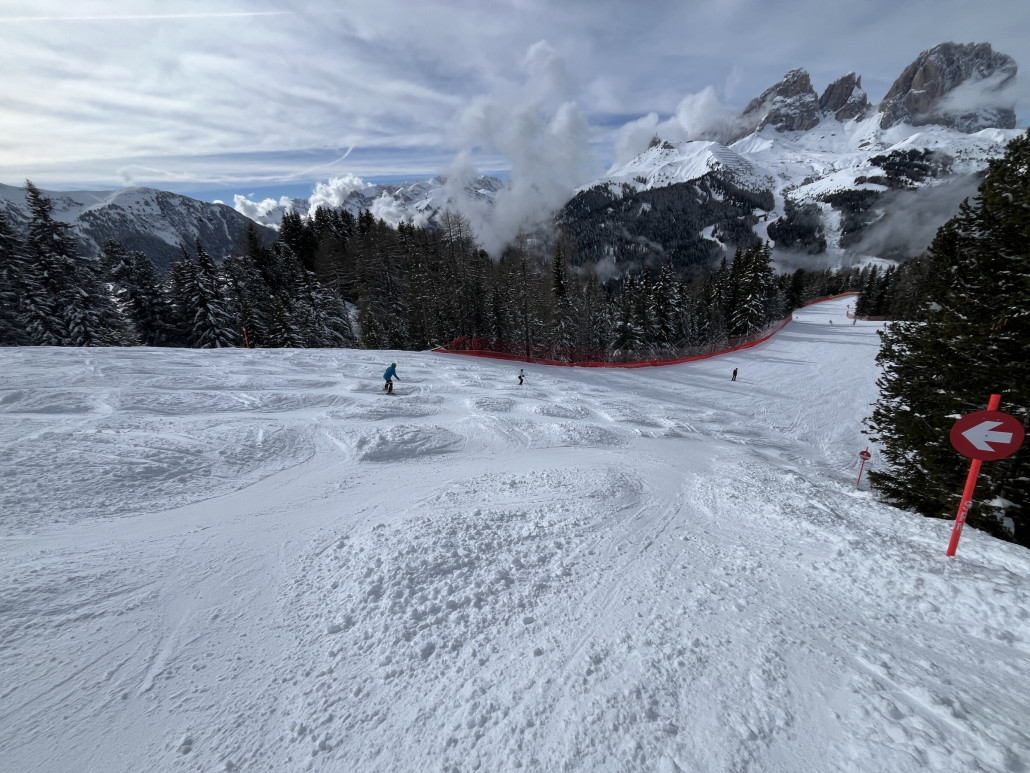 Unterhalb von Belevedere zur Pradel EUB