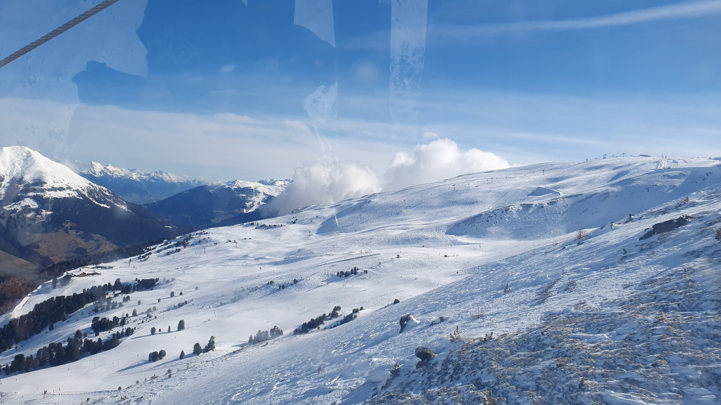 Fiss Nordseite aus der Almbahn