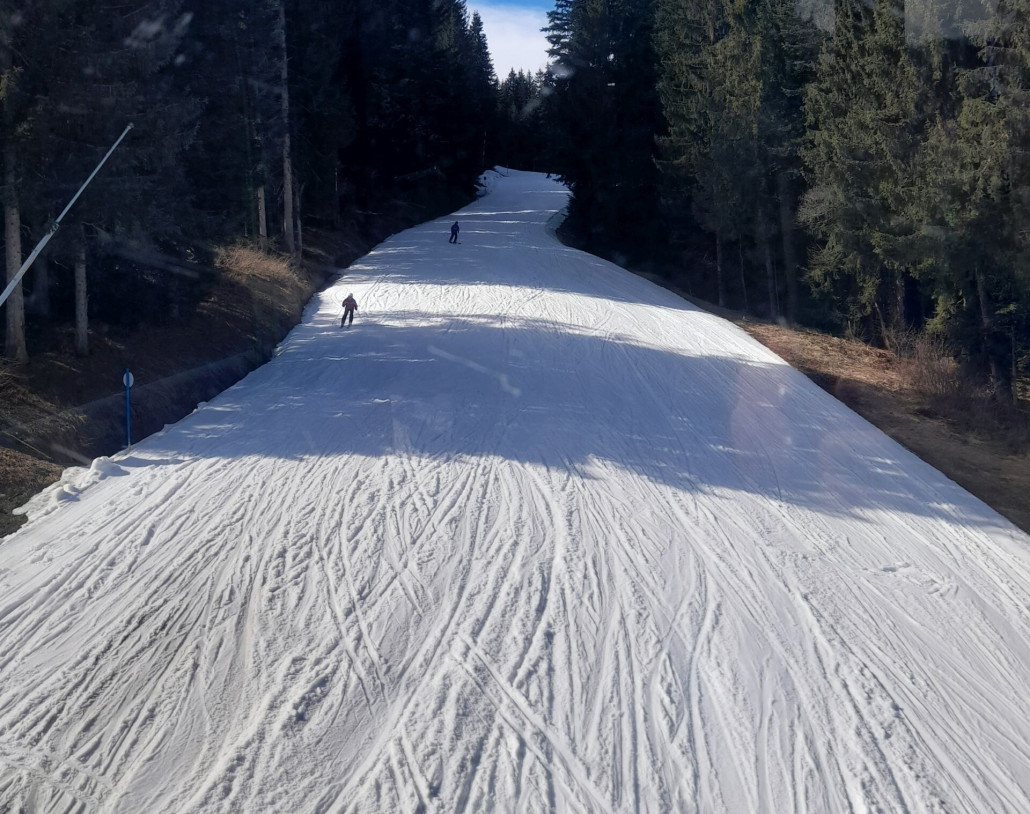 Talabfahrt Blick Richtung Rübezahl