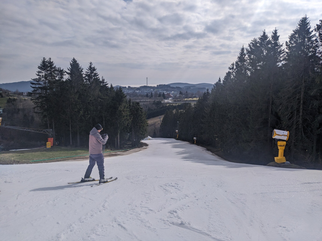 Parallelhang am Morgen