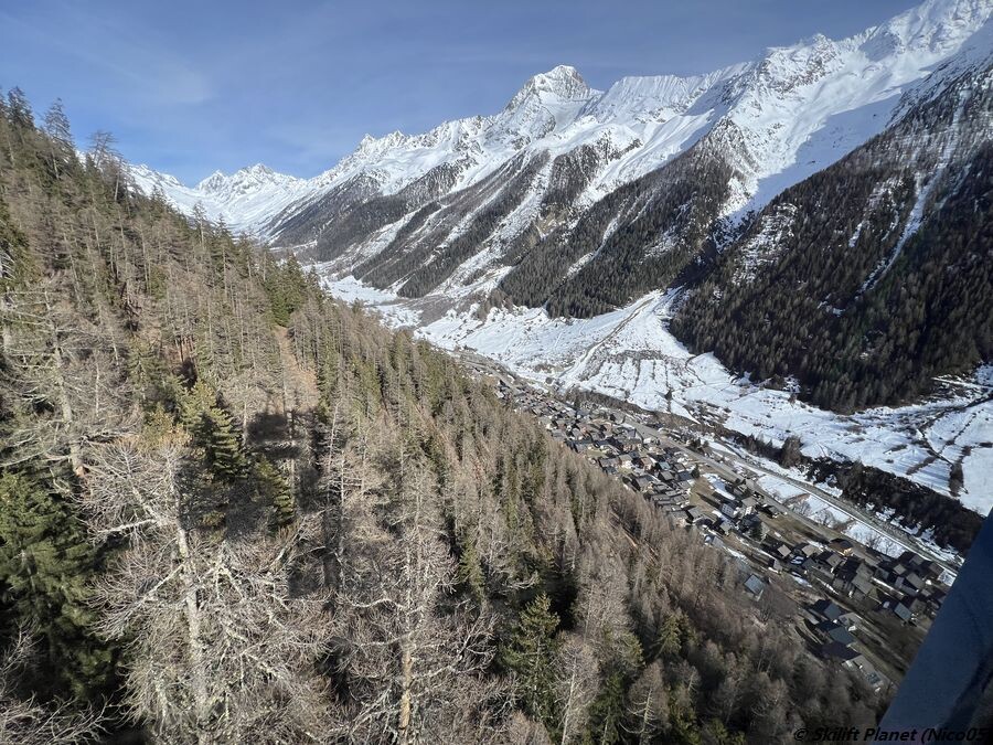 Wiler von dem Luftseilbahn