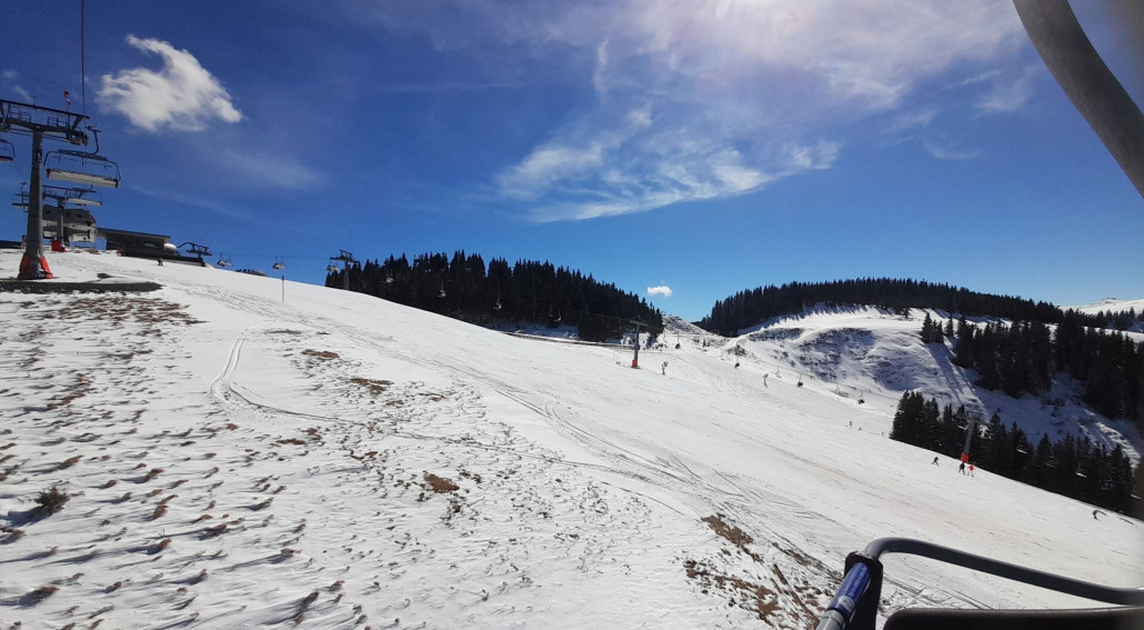 Ellmi6er: oben recht gut, tw.  "Bremsschnee"