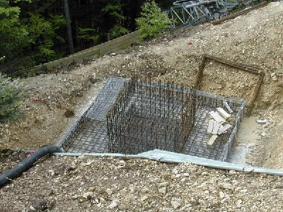 so wird ein fundament armiert!