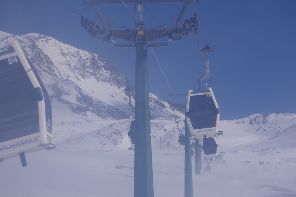 EUB, der der Wind zu schaffen macht und die immer mal wieder abgestellt wurde