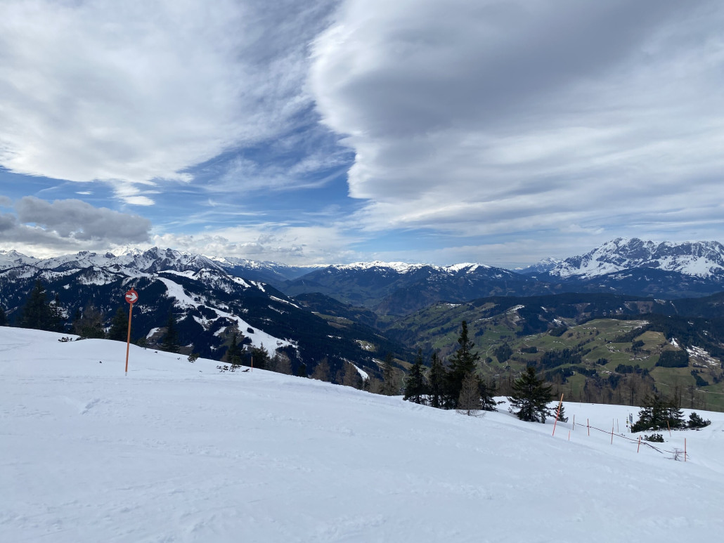 Föhnwolken gegen Mittag