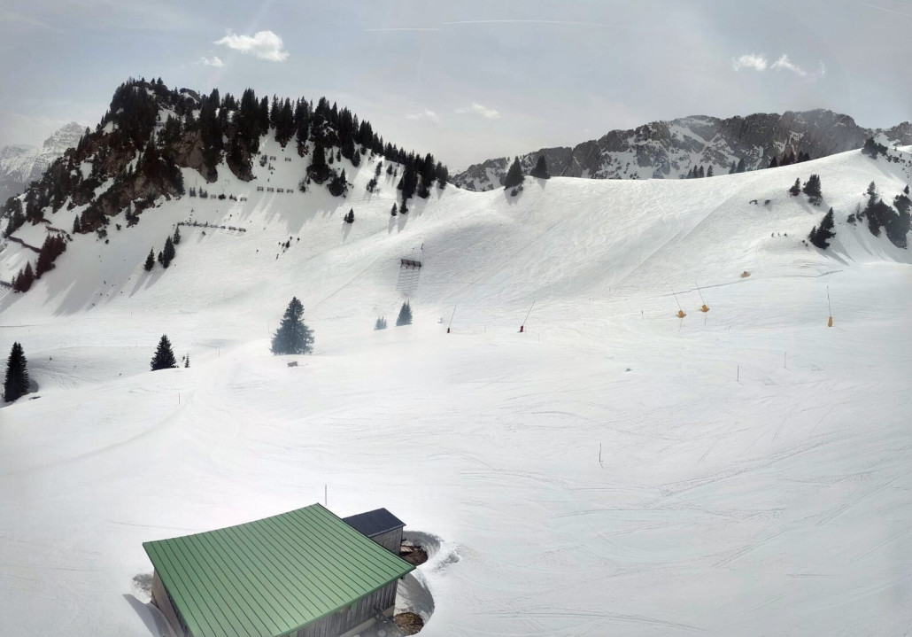 Panorama Hornbergl und Gaichtspitze