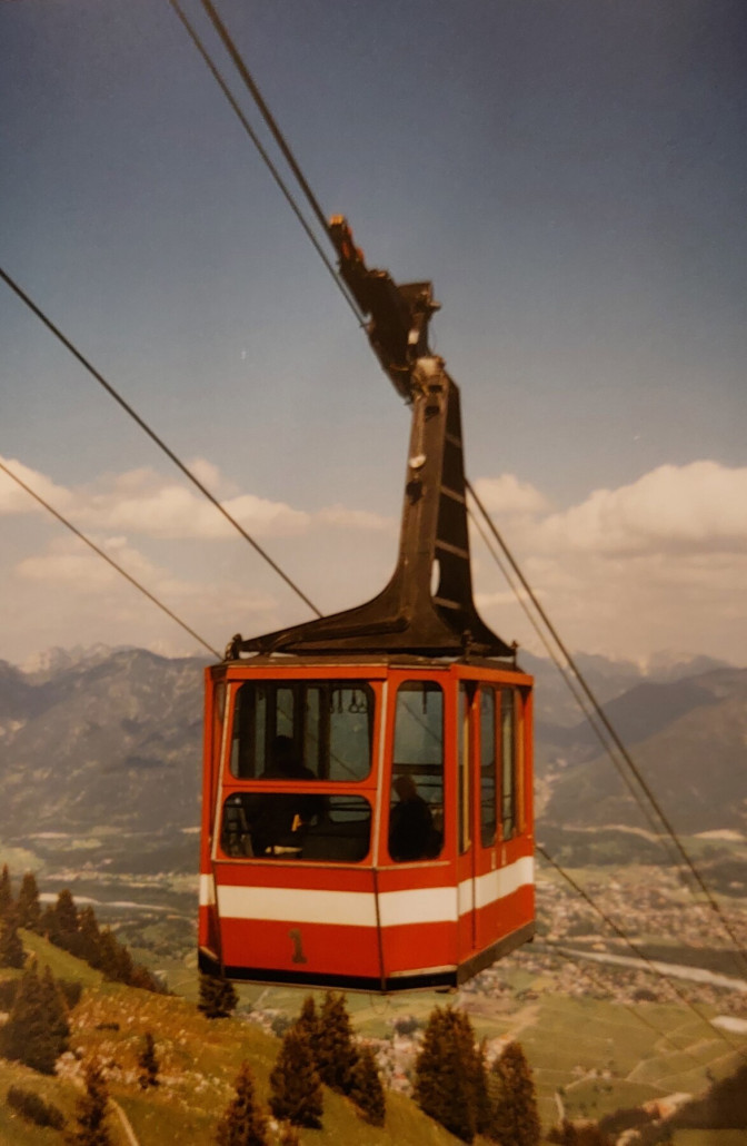 Die 38 Personengondel von Swoboda aus dem Jahr 1981