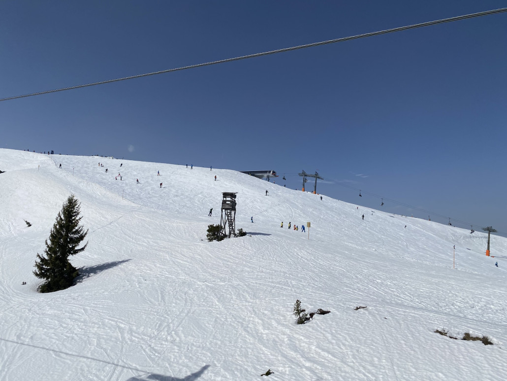 Blick zum Spacejet 3