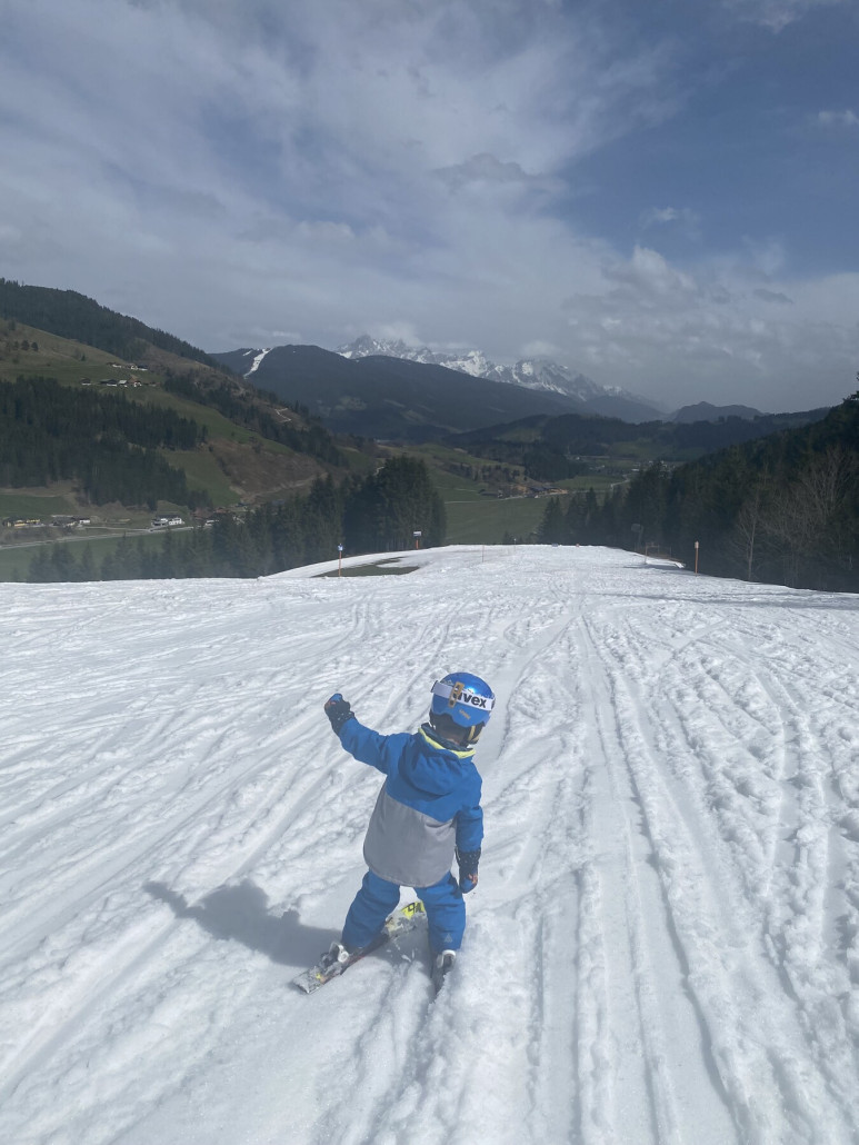 Und hat später an der Roten 8er das Ziel vor Augen