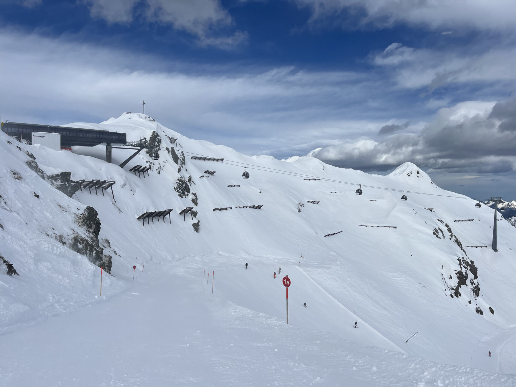 Und Abfahrt. Innerhalb von Sekunden schlug es immer wieder um…