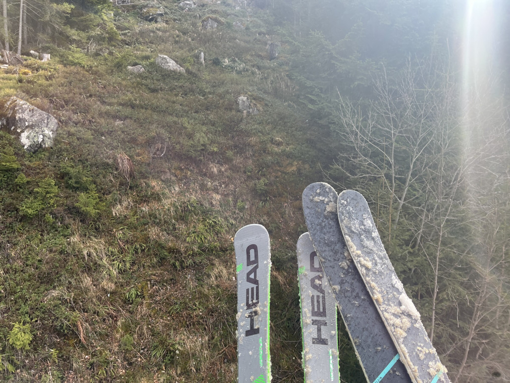 brauner Schnee - bäh