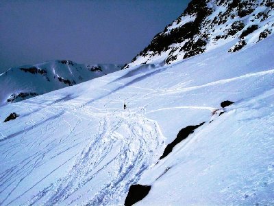 Ich auf der langen Querung