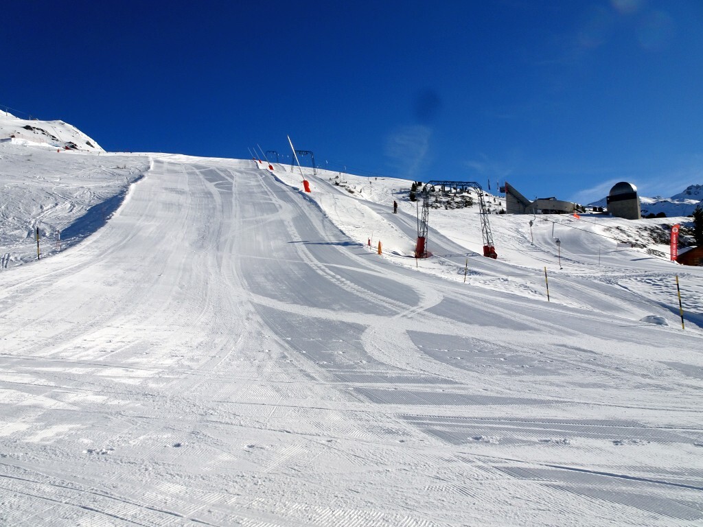 Standardbild: Blick auf die Piste Tignousa.