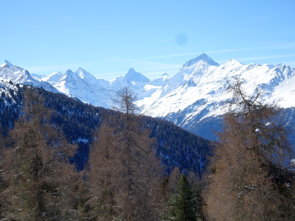Die Viertausender der Couronne impériale.