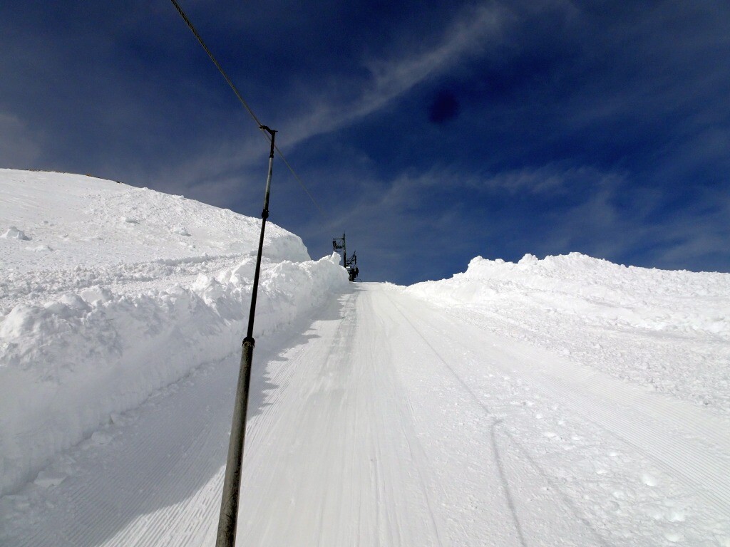 Bella Tola kurz vor der Bergstation.