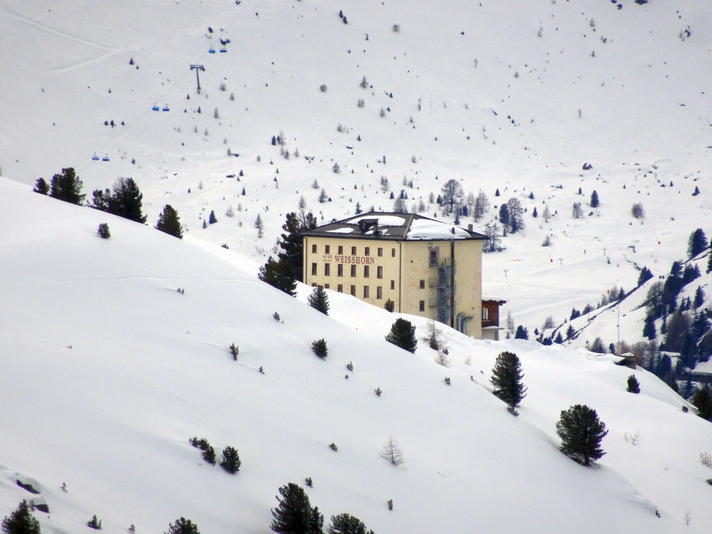 Und nochmal zum Hotel Weisshorn.