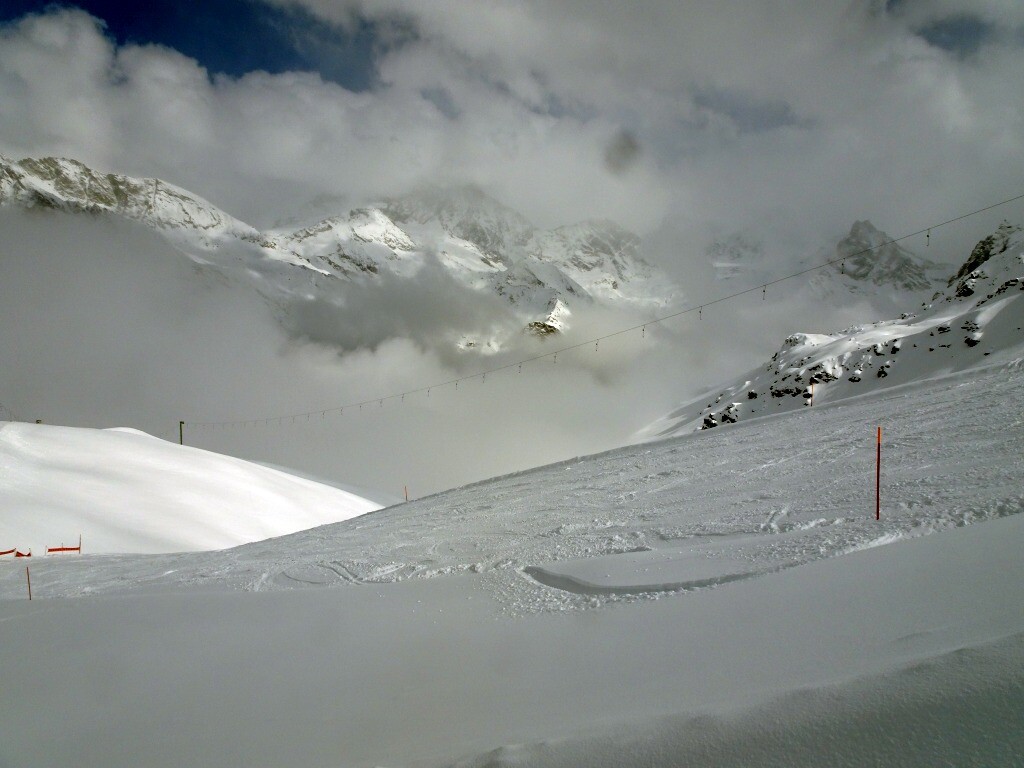 Schöne Stimmung jetzt hier oben.