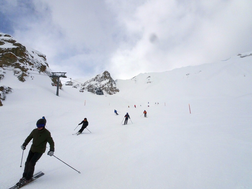 Rote Lacs am Tsarva. Klar, durch die geschlossenen Bereiche war hier einiges los.