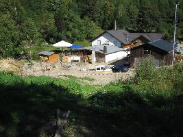 Die neue Talstation von oben!