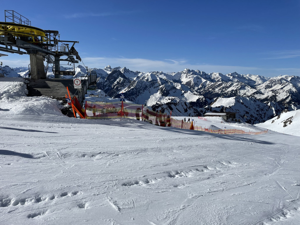 Skirennen Liftrasse.