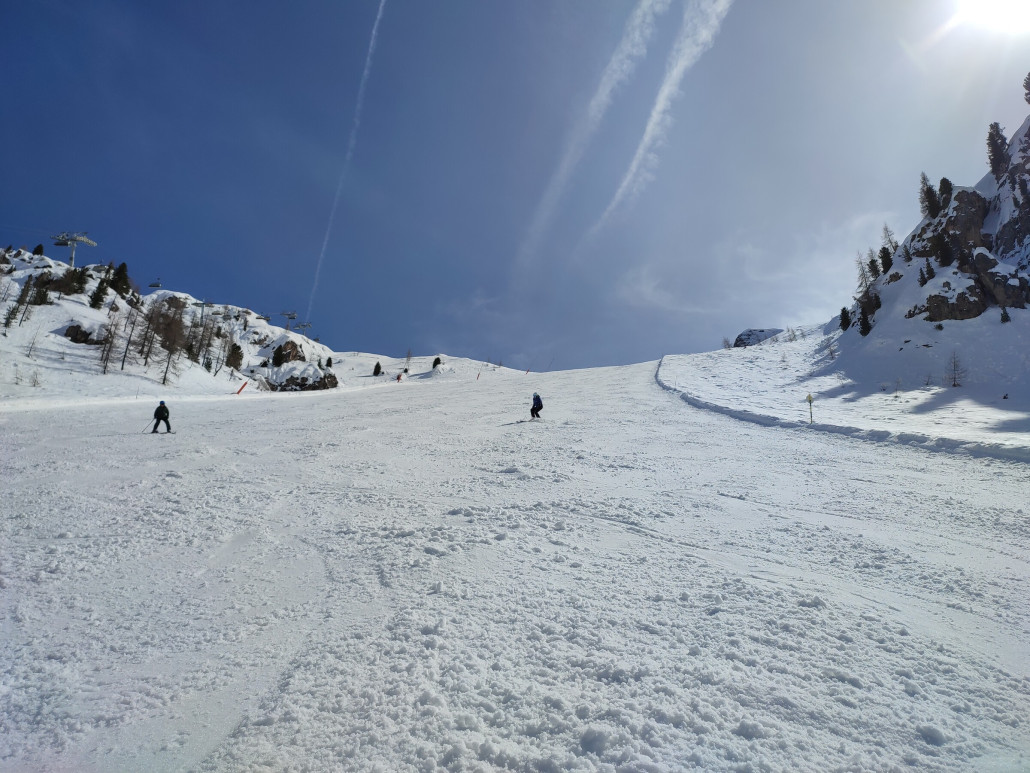Fodoma Piste Arabba locker zum runterschwingen