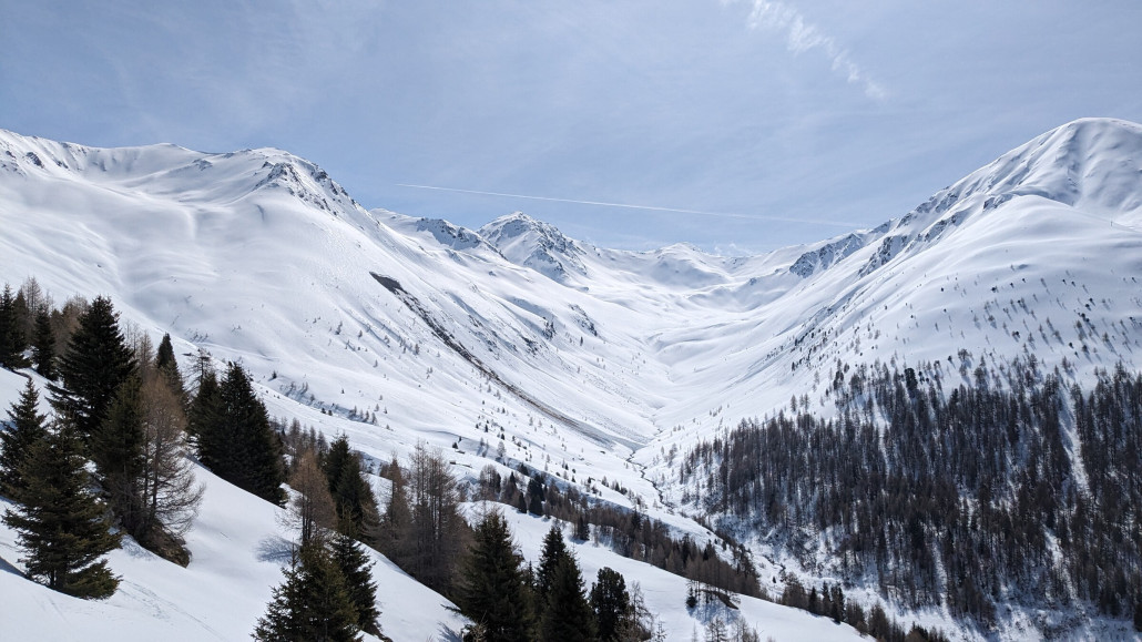 Lawinengefahr nicht ohne bei der Hitze