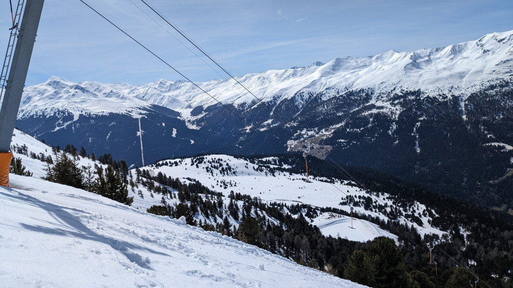 Blick nach Schöneben