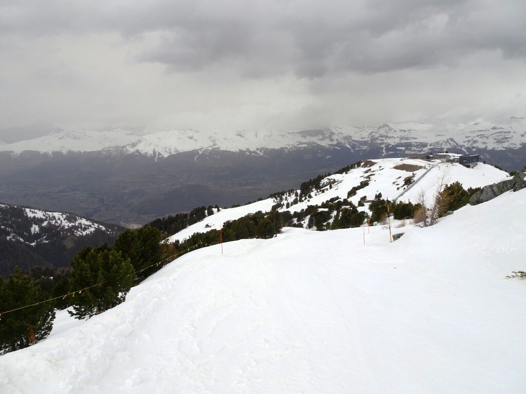 Hintenrumabfahrt Canyon.