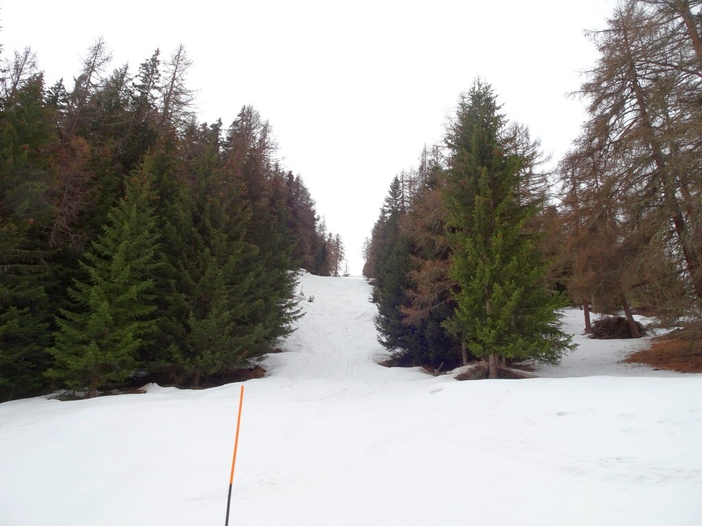 Hier ging es damals hoch.